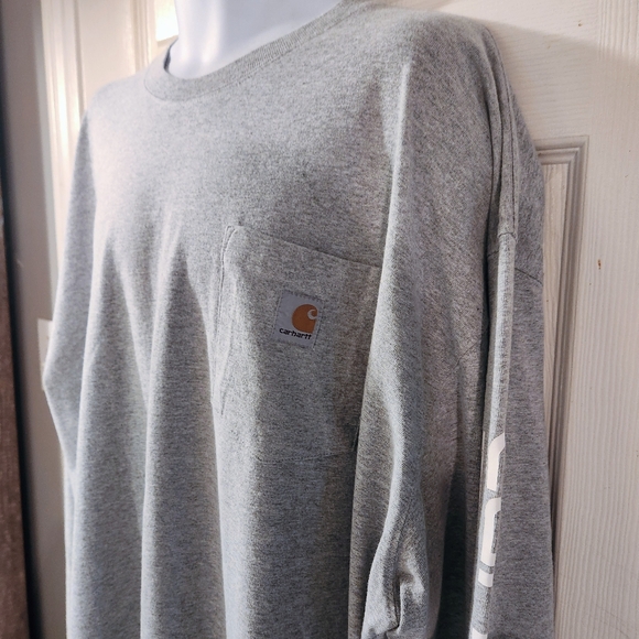Carhartt Long Sleeve  Crew Neck Workwear Shirt XXL - Picture 3 of 11